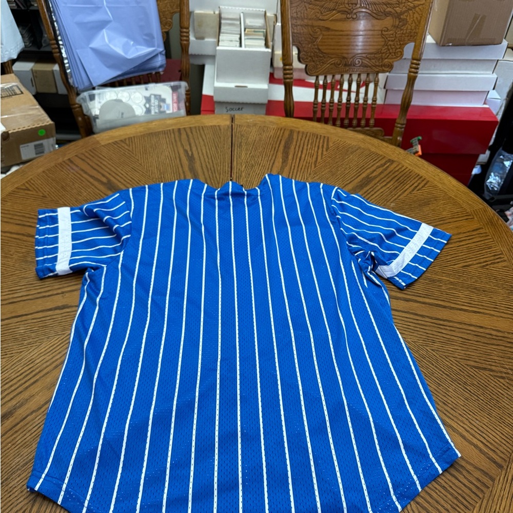 Warner Bros. Blue Striped Bugs Bunny Men's Jersey - Picture 3 of 6